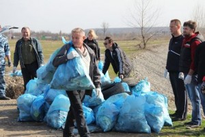 Белореченск, В канун международного женского дня провели субботник
