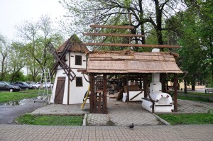 Белореченск, питейное заведение в центральном парке