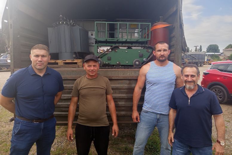 Ассоциация участников СВО и ветеранов боевых действий ПОТОК отправила на передовую дрон-танк