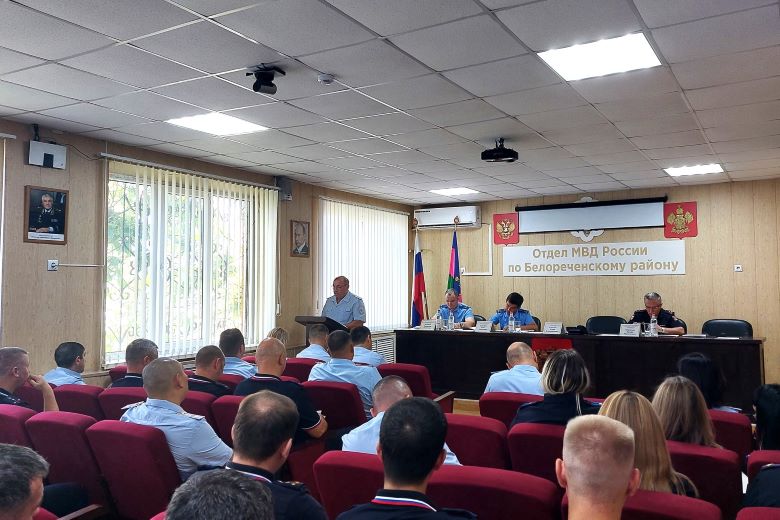 Итоги оперативно-служебной деятельности ОМВД по Белореченскому району за 6 месяцев 2026 года