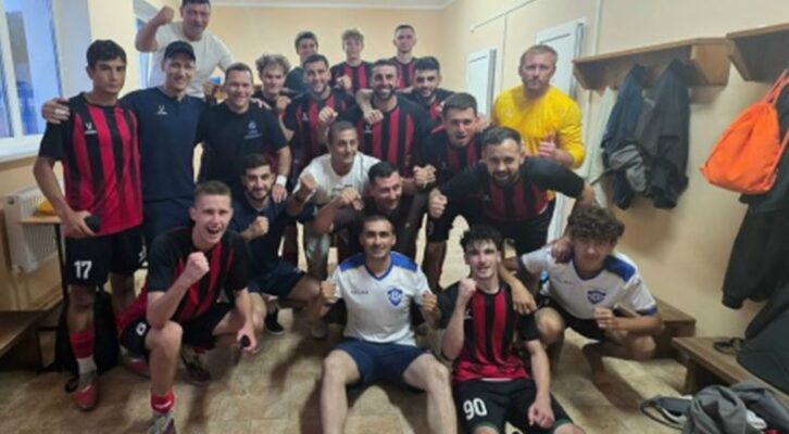 Белореченские футболисты выиграли матч с Усть-Лабинской командой